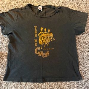 Re/Done “Yes We CanCan” graphic tee | XS